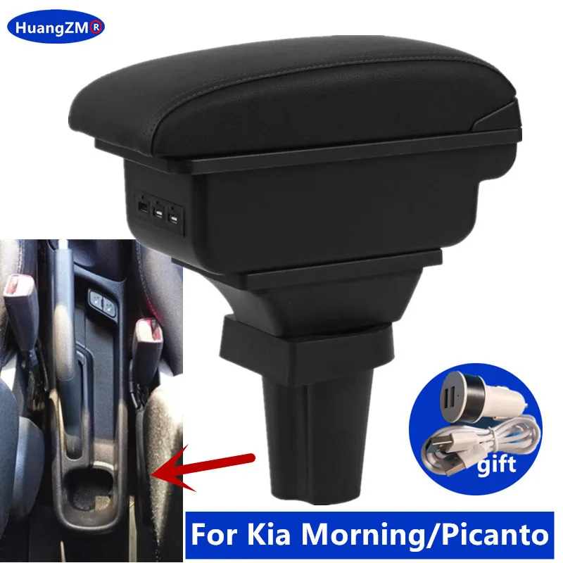 For Kia Picanto Armrest box For Kia Morning Car Armrest Interior