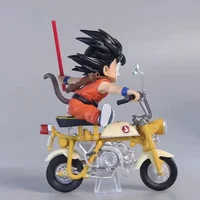 ⁦مجسم "ماستر روشي وغوكو" على الدراجة النارية من أنمي دراغون بول زد | Epic Dragon Ball Z Master Roshi & Goku Motorcycle Anime Figure⁩ - الصورة ⁦4⁩