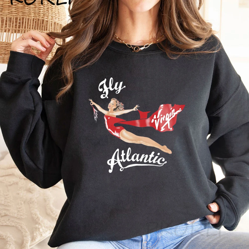 빈티지 프린세스 다이아나 스웻셔츠, 레트로 80 년대 후디, 유니섹스 긴팔 크루크 스웻셔츠, 스트리트웨어 풀오버