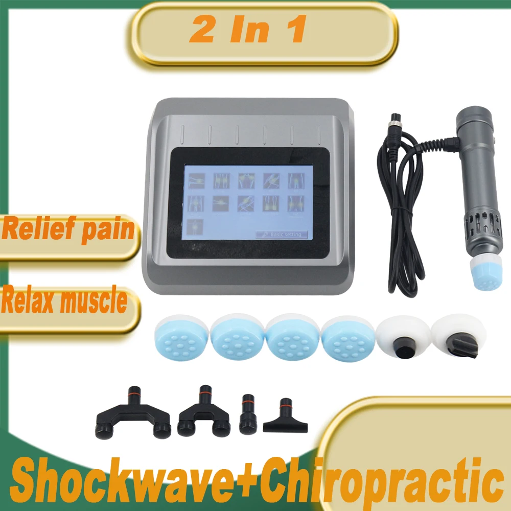 

New Shock Wave Physiotherapy Machine ED Treatment Electromagnetic Therapy Devices For Ease Joint Pain Touch Screen Massager