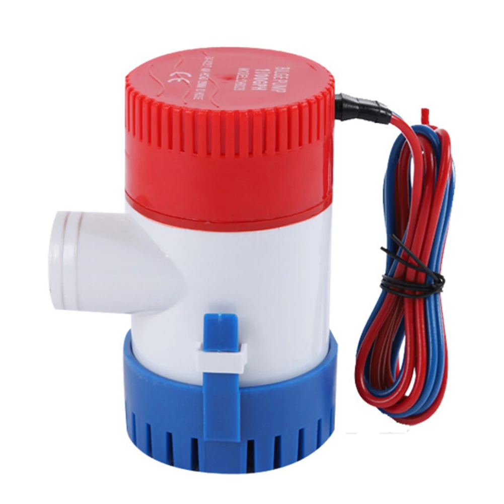 Dc 12v 24v 1100gph Bilge Pump Semiautomatic Mini Electric Submersible