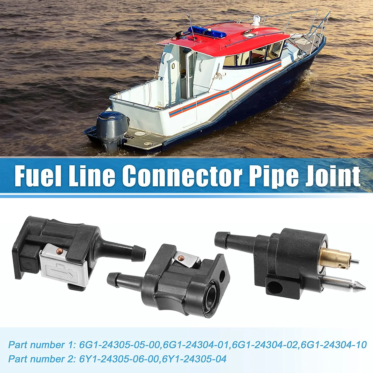 Marine Outboard Oil Tank Fuel Line Male/ Female Sockets Quick Coupling Yachts/Fishing Boats/Fast Boats/Cruise Ships Accessories summer men s basketball tank top breathable quick drying sportswear free custom printed letter tank top men s casual running set