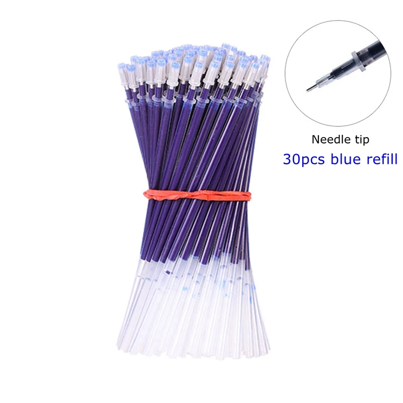 Colorful Gel Ink Pen Set - Fine Point 0.5mm - Cute Kawaii Stationery Supplies