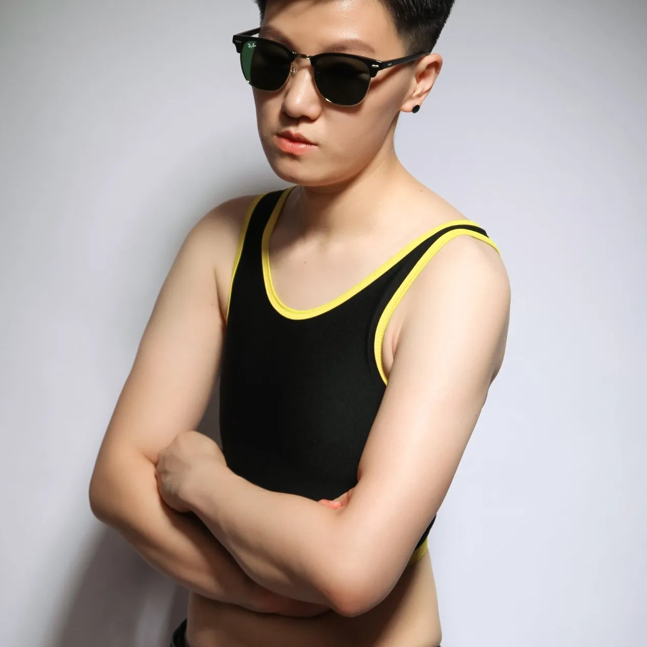 Side Buckle Chest Binder Skin Friendly Breast Binder Lesbian For Women breast binder