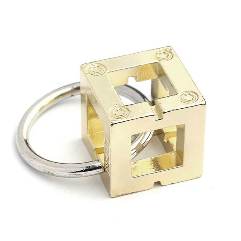 Casse-tête en métal, boîte de Puzzle, défi d'esprit magique difficile, Test logique intelligent IQ, jouets éducatifs pour enfants et adultes