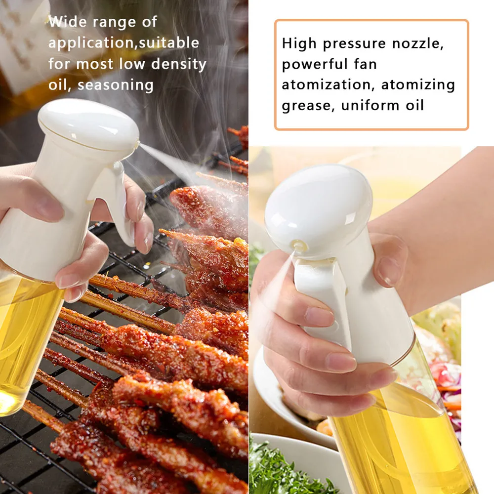 210ml ulei Spray sticla sos bărci gătit copt oțet ceață pulverizator barbeque spray sticla pentru bucătărie gătit BBQ grătar_voghion.com