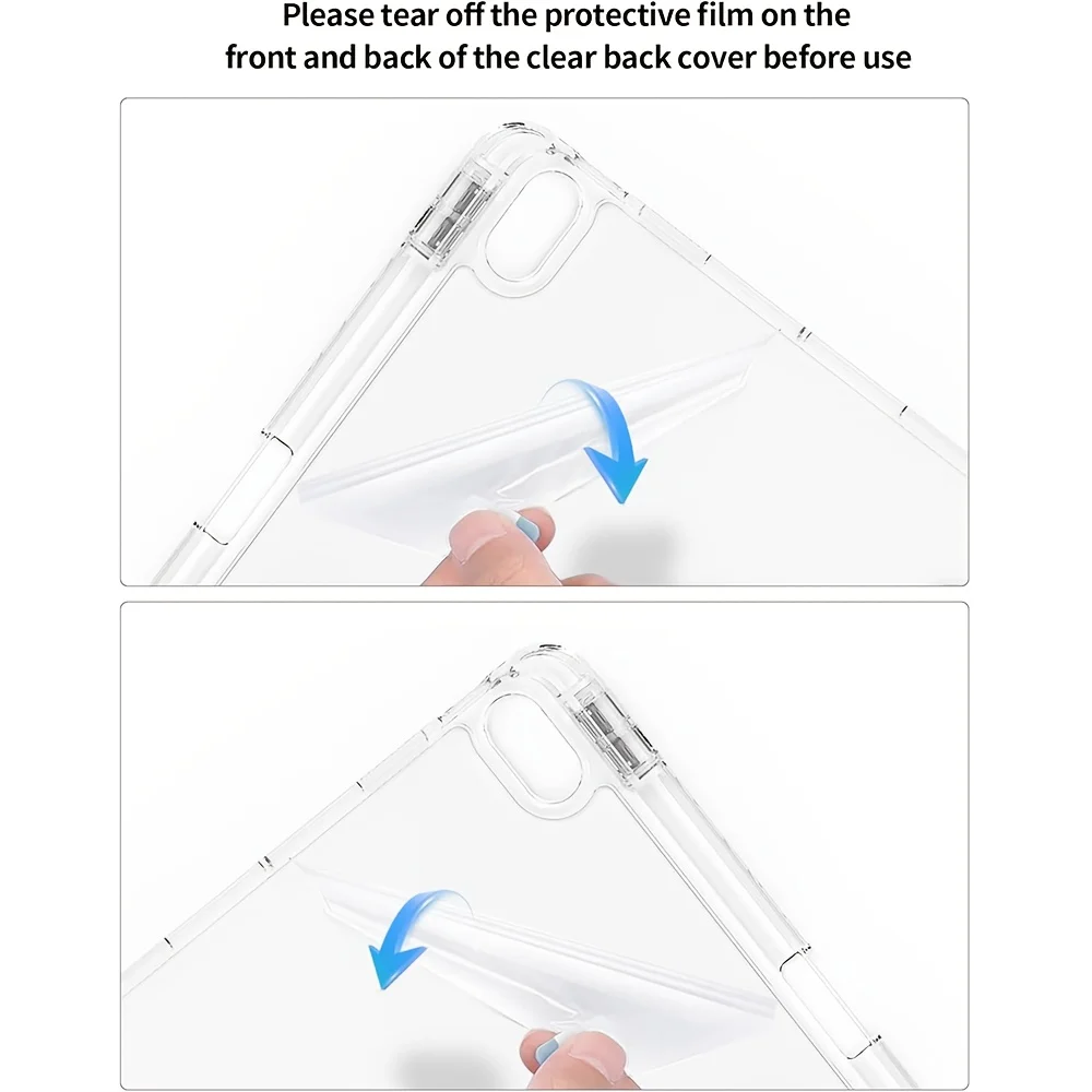 Transparent Acrylic Shell with Auto Wake/Sleep Feature