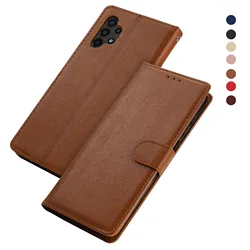 Artisan Leather Flip Wallet Case - Premium Handmade Book Cover for Galaxy S20 FE (Brown)