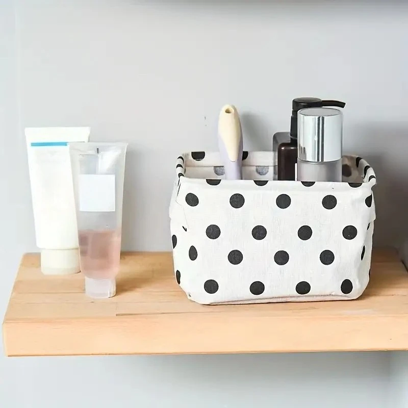 Foldable Storage Basket with Handle