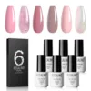 ROSALIND 2/4/6/12Pcs/set Classic Red Series Gel Polish Set Soak Off UV Lamp Nail Gel Shiny Bright For Nail Art Design 3