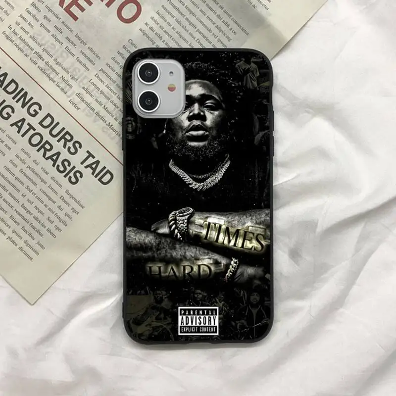 MaiYaCa Rod Wave Rapper Phone Case for iPhone 11 12 13 mini pro XS MAX 8 7 6 6S Plus X 5S SE 2020 XR cover