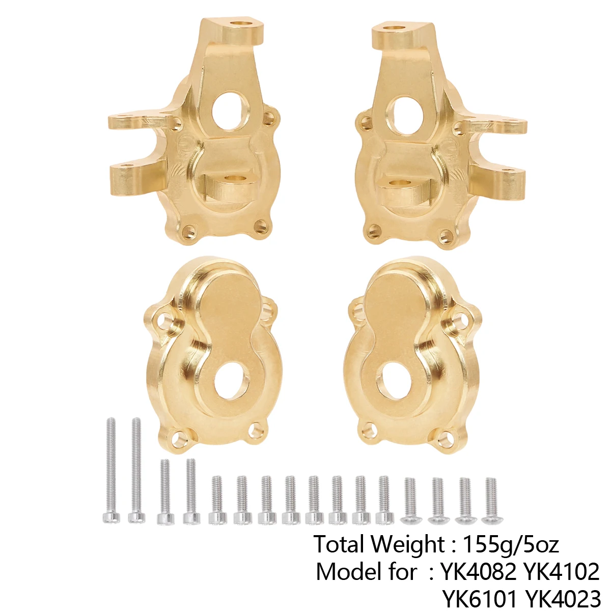 RCカードライブシャフト For YiKong YK4082 For Absima For Yucatan CR1.8 金属ドライブ YIKONG RCカートランスミッションシャフト Compatible With YiKong YK4082 YK4083 For Yucatan