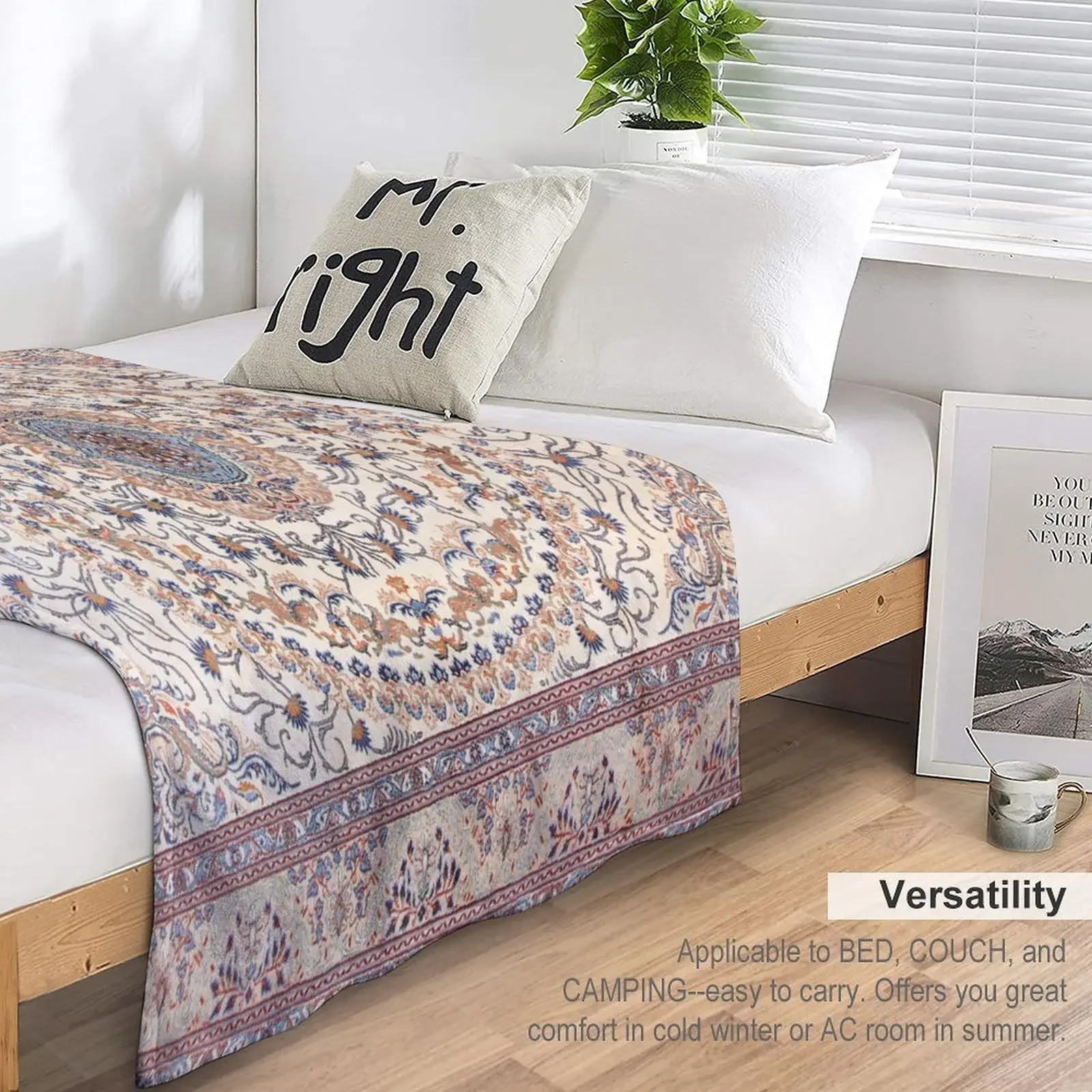Stitched Flannel Blanket Children's Adult Gift Bedding Comforter Sofa Spring and Autumn Warm Blanket Home Decor