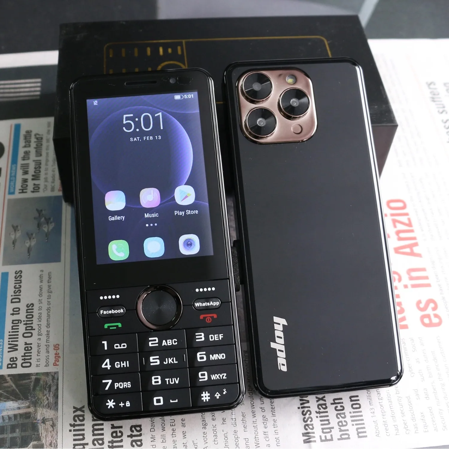 スマートホン アンドロイド6GB64GB 2TB拡張 6.56インチSIM 2025 NEW スマホ] OSCAL Flat2C android スマホ 6GB RAM+64GB