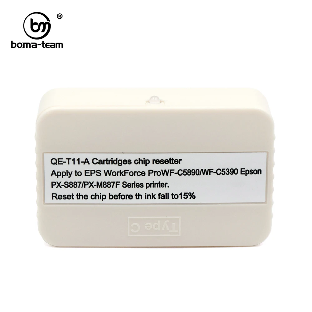 

EU HK JP Chip Resetter For Epson WorkForce C5890 C5390 PX-S887 PX-M887F WF-C5890 WF-C5390 Printers Cartridges T11 T11D T11E IP11
