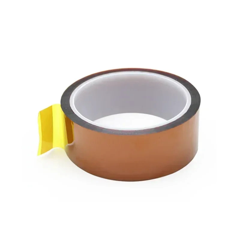33M/Roll Polyimide Adhesive Tape High Temperature Heat Resistant Electronic Insulation for BGA PCB 3D Printing Board Protection adhesive tape,electrical tape,electrical insulating tape,insulation tape,insulating tape,polyimide tape