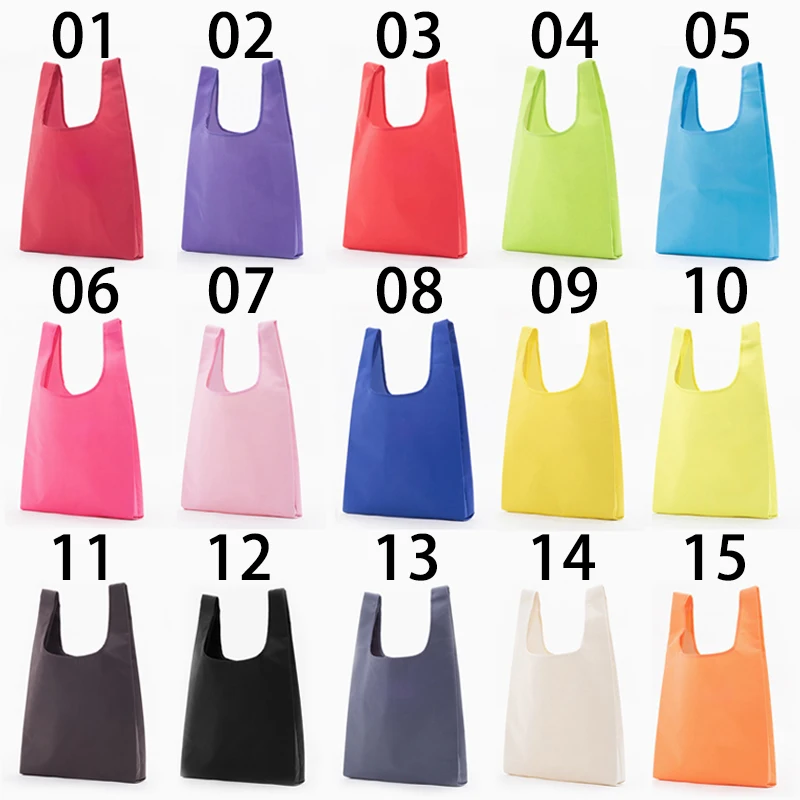 

Foldable Shoppping Bag Oxford Cloth Folding Waterproof Polyester Portable Environmental Protection Shopping Bag Grocery Bag