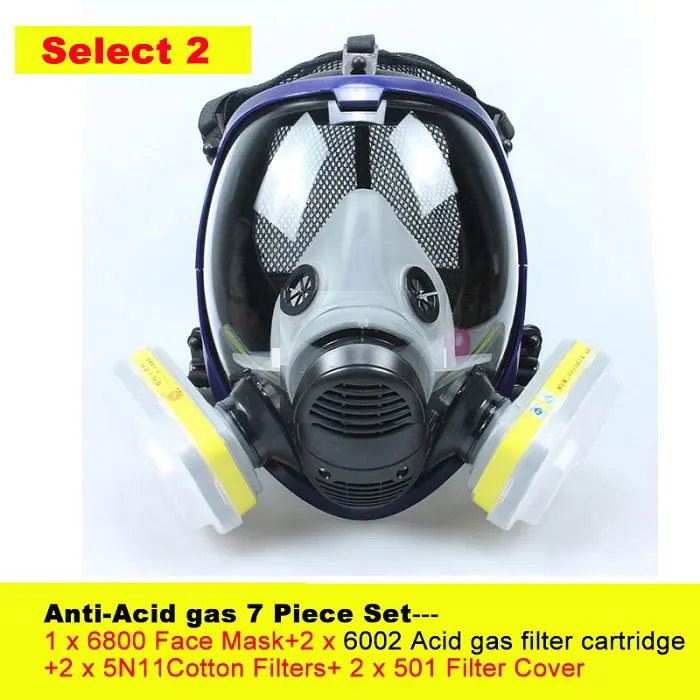 Acid gas 7 piece set