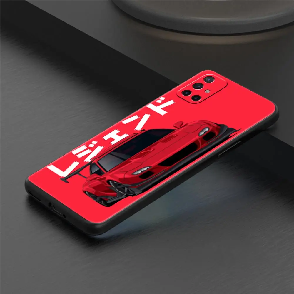 JDM Tokyo Drift Sports Car Soft Phone Case