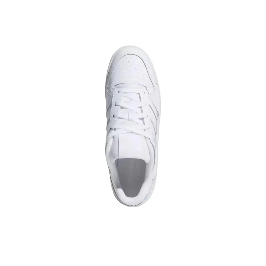 Adidas Forum Low Cloud White HQ6827 Anti-slip and Hard-Wearing Skateboarding Shoes
