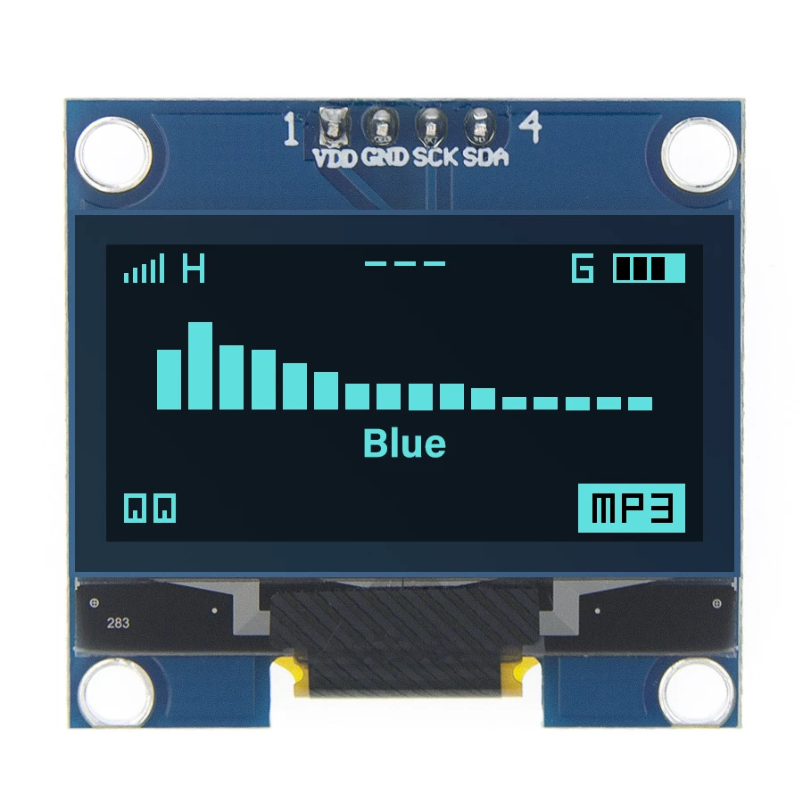 

1.3" OLED Display Module White/Blue Color Drive Chip SH1106 128X64 1.3 inch OLED LCD LED IIC I2C Communicate For Arduino