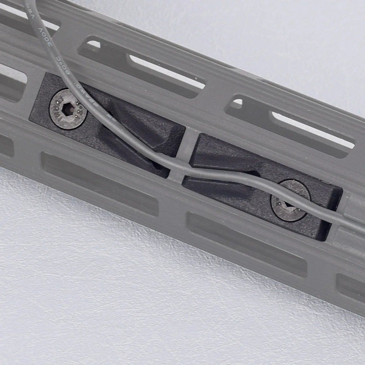 Tactical MLOK Cable Management System for Picatinny Rail
