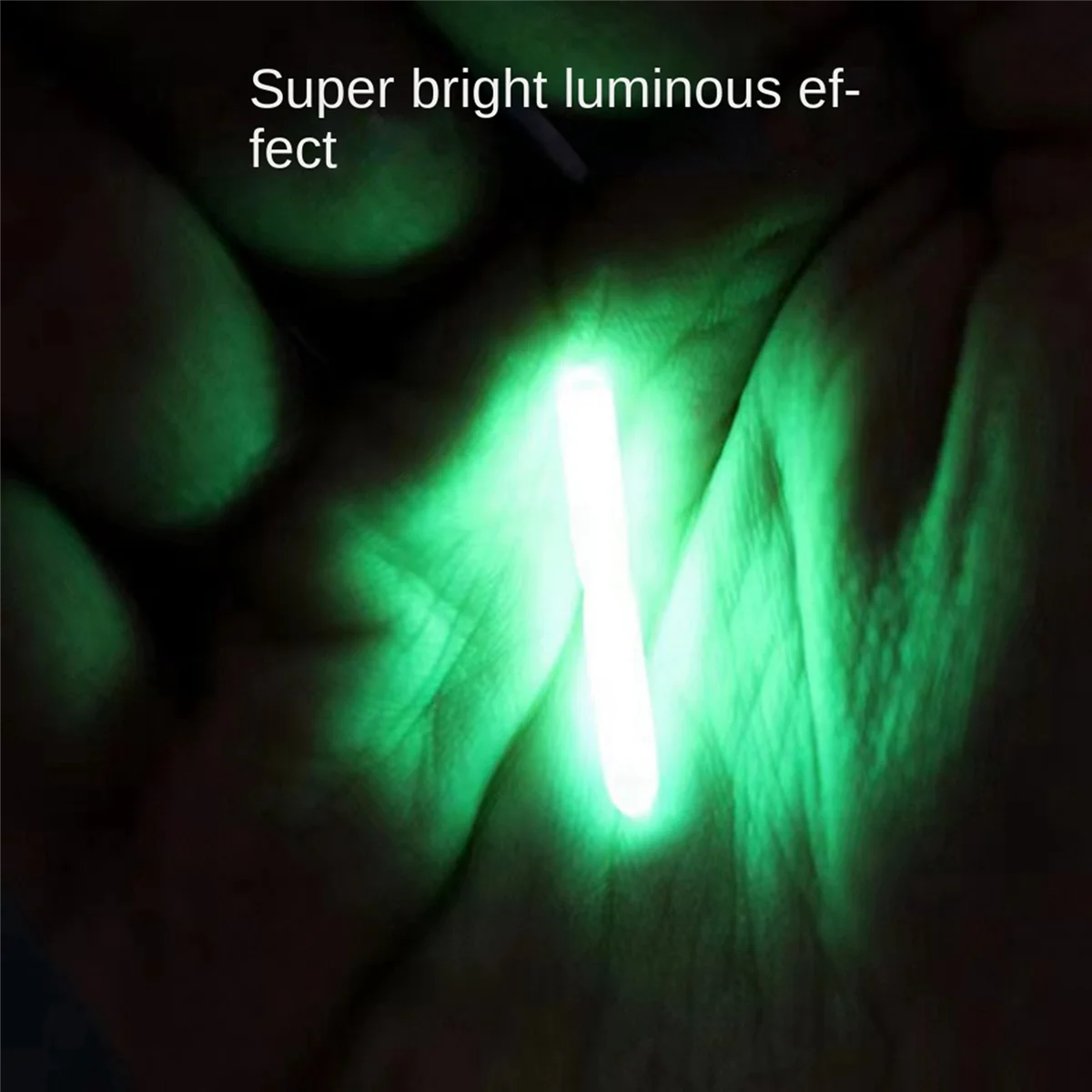 BAAU 400PCS Fishing Float Light Stick Fluorescent Lightstick LED Fluorescent Dark Glow Sticks Fishing Float Accessories 4.5mm