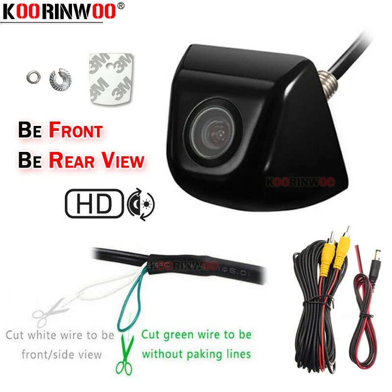 KoorinwooRearviewcameraCarFrontviewCameraControlLineFor