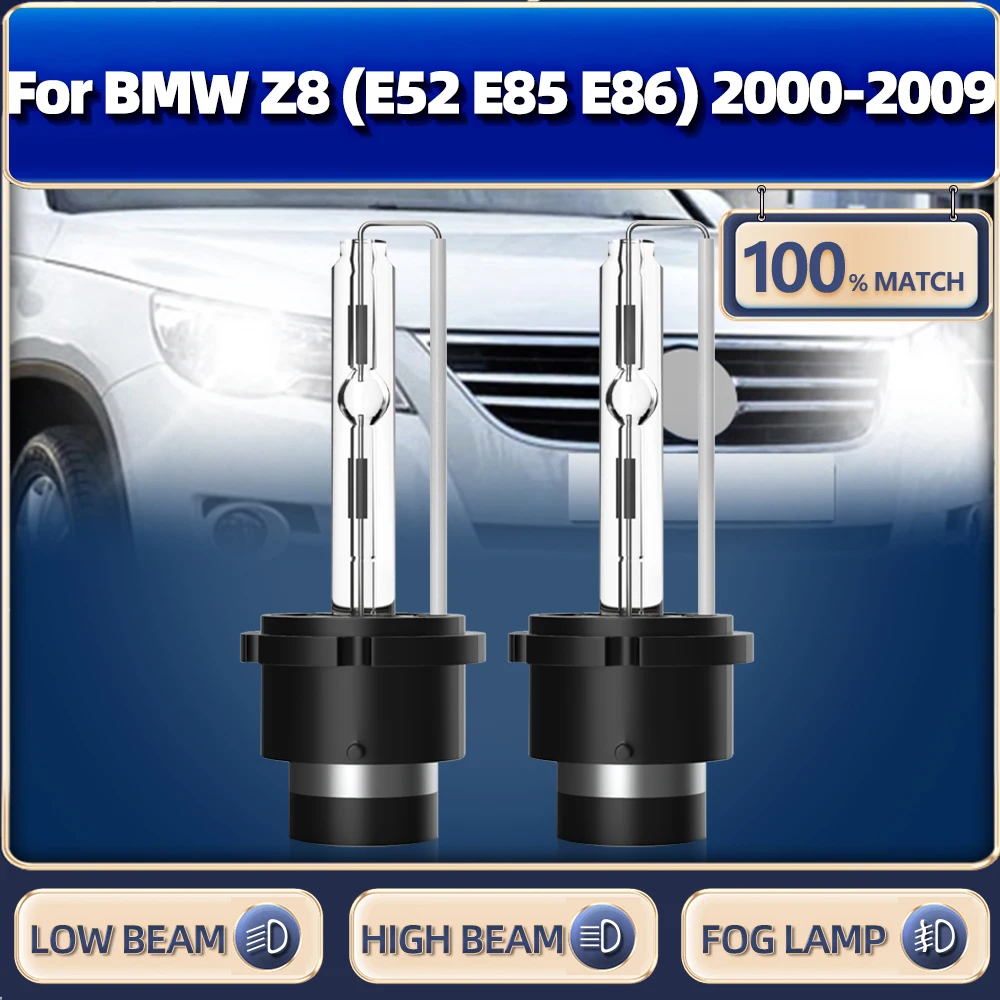 

35W D2S HID Xenon Light Bulb 6000K Auto Headlight 20000LM Xenon Lamp For BMW Z8 (E52 E85 E86) 2000-2004 2005 2006 2007 2008 2009