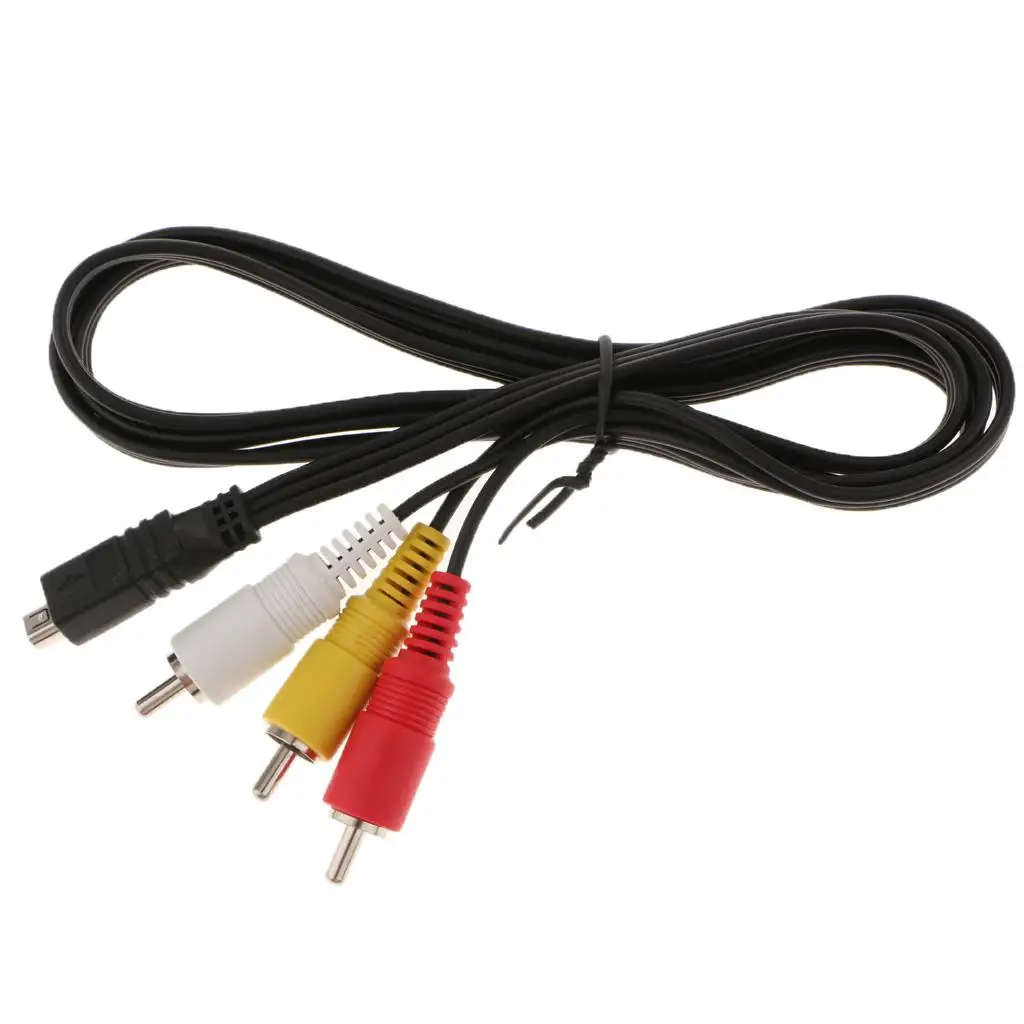 AV A/V TV Video Cable Cord for Sony DCR-HC21/ DCR-HC22/ DCR-HC22/ DCR-HC24/ DCR-HC26/ DCR-HC28/ DCR-HC30/ DCR-HC32/ DCR-HC35