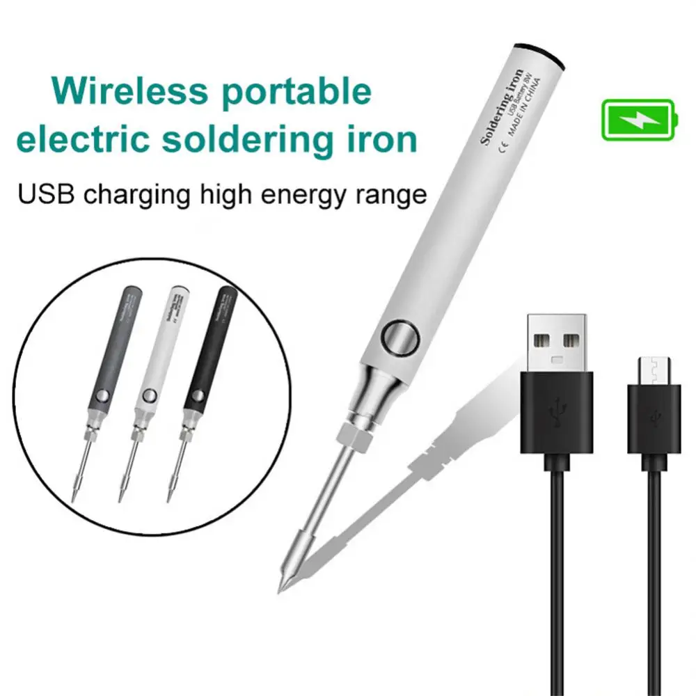 

Hot sale Wireless Charging Electric Soldering Iron Tin Solder Iron Fast Charging Portable Microelectronics Repair Welding Tools