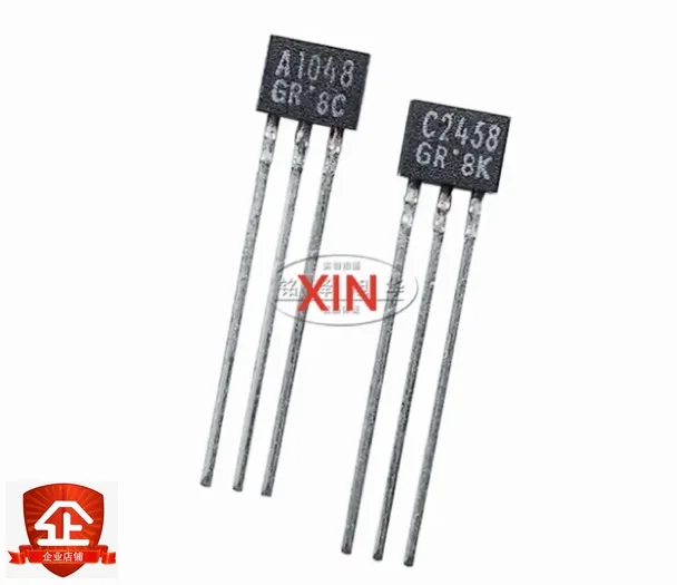 10 пар 2SA1048 2SC2458 GR TO92-S транзистор A1048 C2458 аудио усилитель мощности 2SA1048-GR 2SC2458-GR
