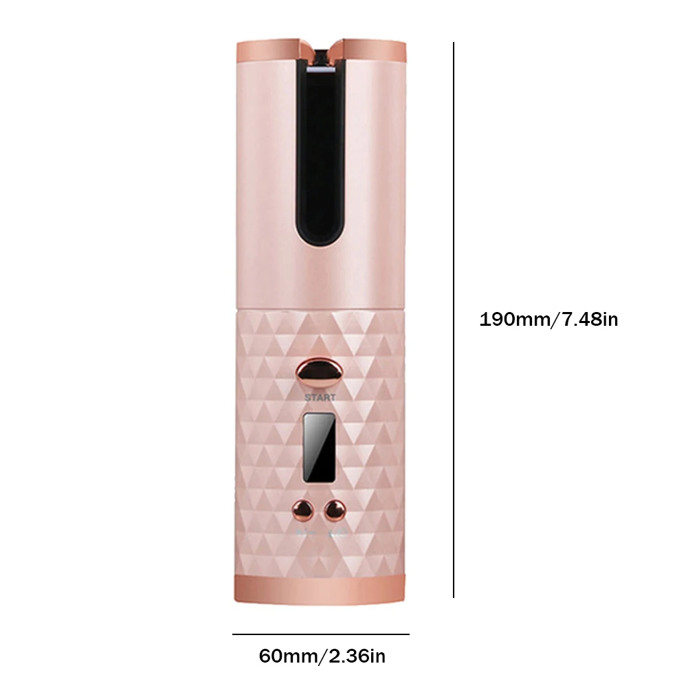 Auto Rotat Hair Curler Portable Wireless Automatic Hair Curler Scald-Free Multi-function Rechargeable Hairstyle Accessories