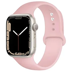 Premium Silicone Strap for Smartwatch - Durable and Stylish Bracelet Replacement Band (42 Vintage Rose)
