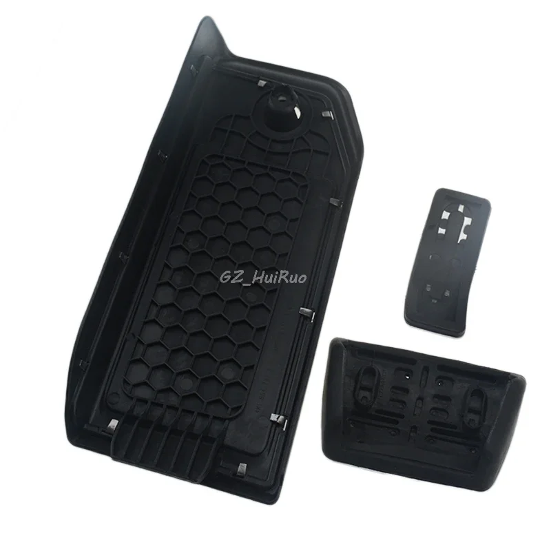 Audi Q7 SQ7-Q8 Car Accessories Stainless Steel Fuel Gas Brake footrest Pedal Cover Plate 3pcs car accessories,car pedals,pedal cover,stainless steel pedal cover
