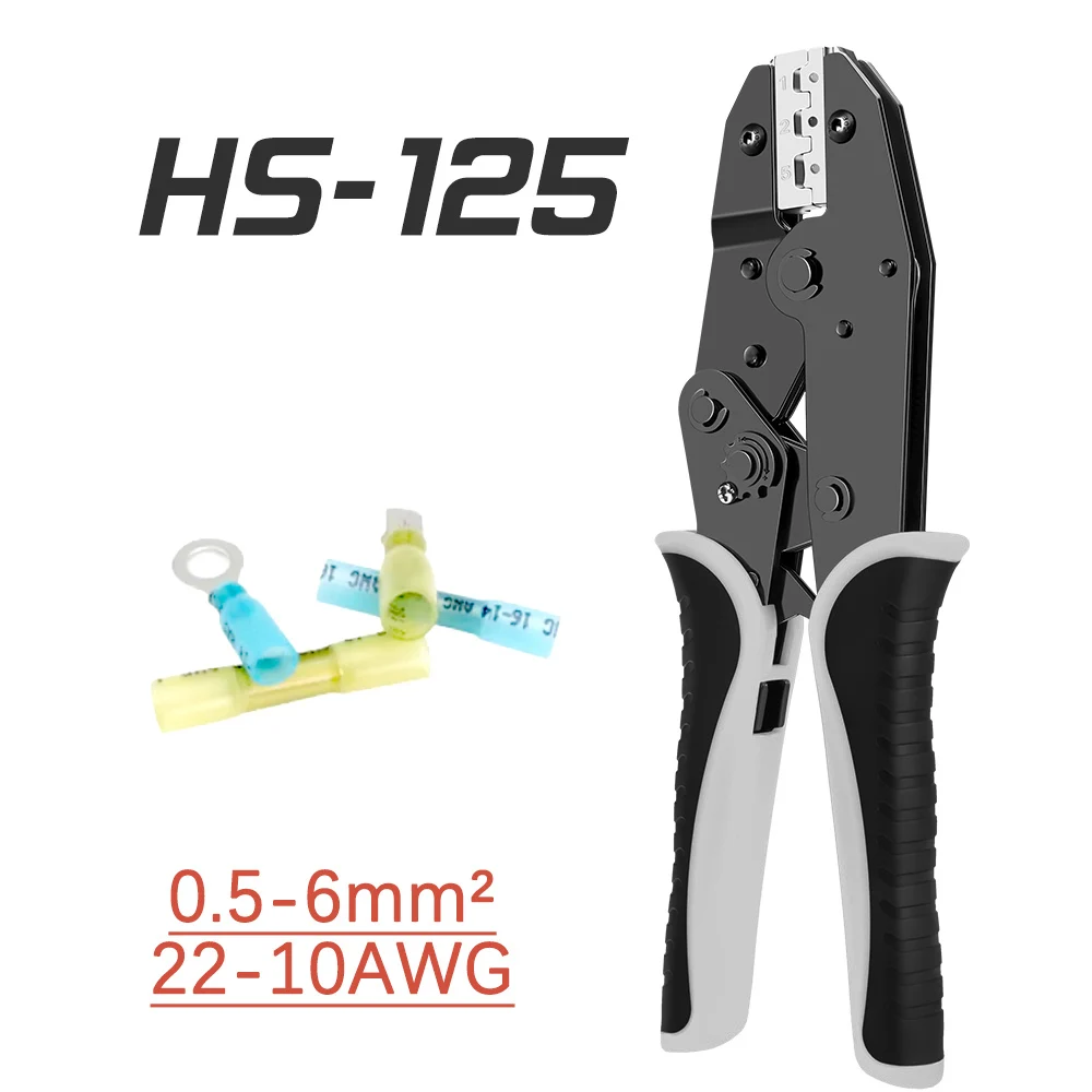 9 Zoll Ratschen-Drahtcrimpzange 03B/10N/10WF/35WF/2546B/03J/125 Steckverbinder Multifunktionales Handcrimpwerkzeug – Detail 8