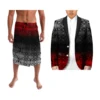 Polynesia Casual 2 Piece Suit And ie faitaga For Men Wedding Lapel Men Suits Party Prom Blazer Father's Day Gift 4