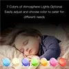 Tuya WiFi Smart Wake Up Light Workday Alarm Clock,Sunrise/Sunset Simulation 4 Alarms Snooze Function Work with Alexa Google Home 5