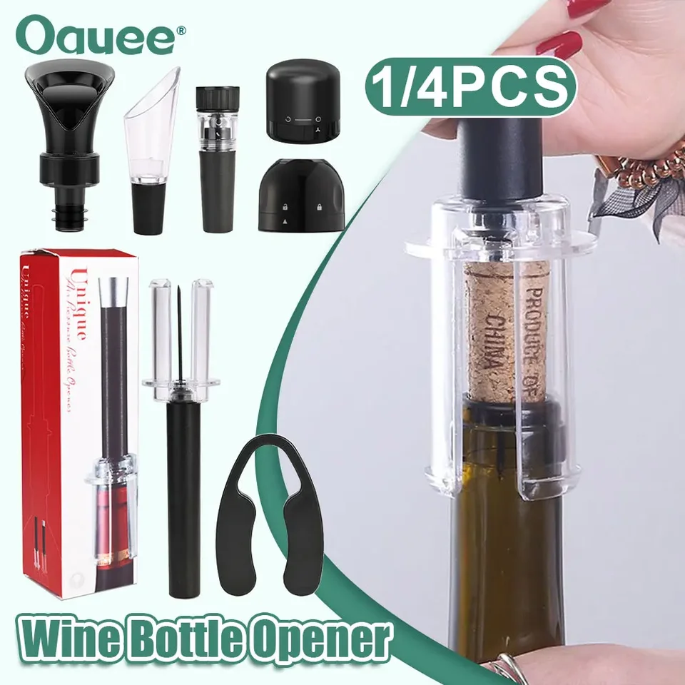 Pompe à Air ouvre-bouteille de vin, pression d'air, bouchon de vin rouge,  couvercle de bière, ouvre-bouteille en acier inoxydable, tire-bouchon,  outils de bouchage - AliExpress