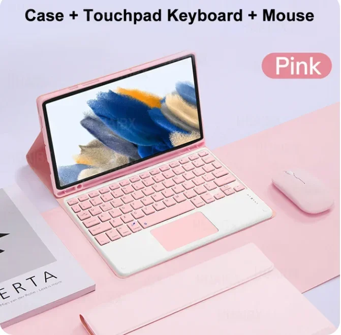 Detachable Bluetooth Keyboard Case with Protective Cover