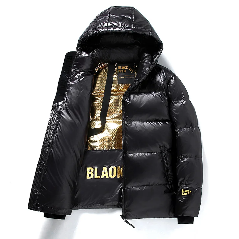 Down Jacket Men Outdoor Leisure Fashion Slim Casual