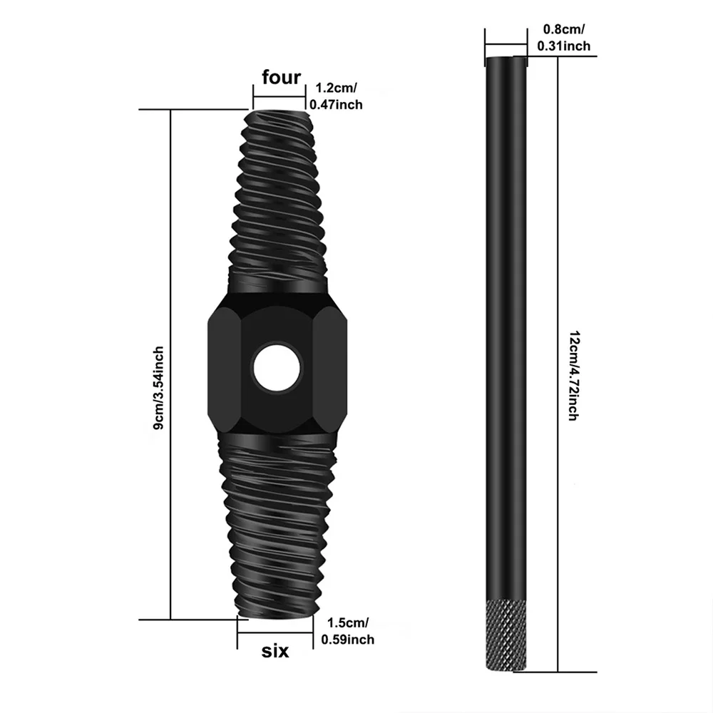 수도꼭지 삼각형 밸브 수도관 나사 제거기, 분리 수도관 볼트 제거기, 가정용 하드웨어 도구, 1 세트