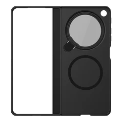 Nillkin Super Frosted Shield Prop | Camera Cover Stand, Magnetic, Hinge Protection, Shockproof Foldable Case for OPPO Find N6 (Black)