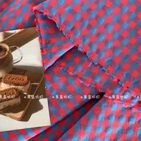 140x50cm INS Style 0.6CM Checkered Fabric for DIY Handmade Bags Hair Ties Pet Clothing Kids Pajamas Sewing Cloth 3