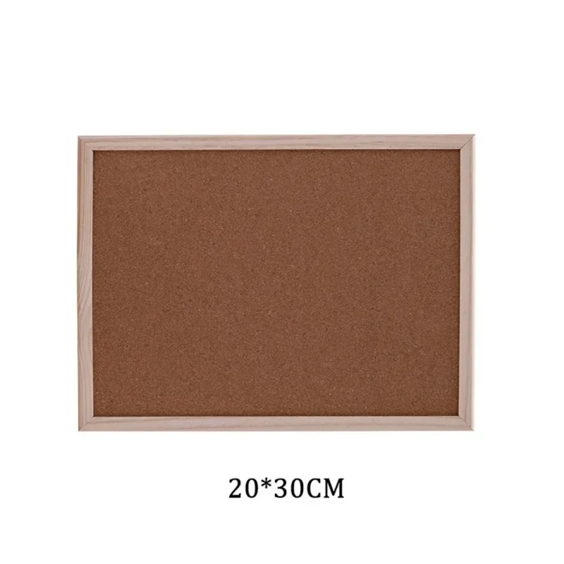 Wall Hang Message Boards Cork Board Decoration Dormitory Soft Wooden Letter Pins Message Board Background Photo Wall Plate Decor