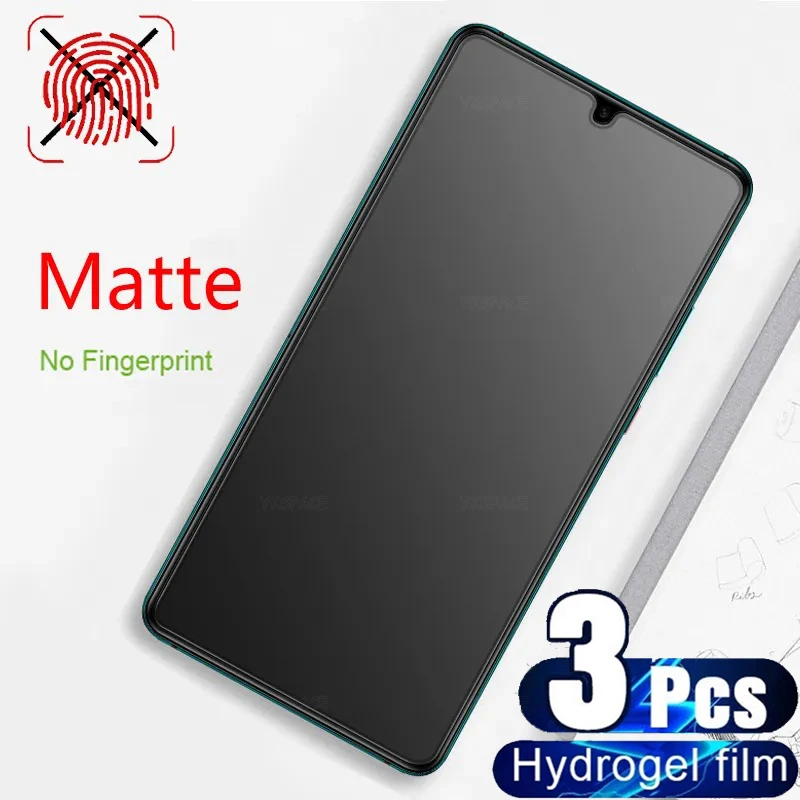 

3Pcs Soft Hydrogel Matte Film For Samsung Galaxy A10 A20 A30 A40 A50 A60 A70 A90 Frosted Screen Protector Anti Fingerprint