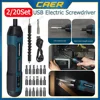 Mini Cordless Electric Screwdriver Rechargeable 1300mah Power Drill Bits Set 3.6V Household Disassembly Torque Repair Tools Kit 1