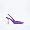 Ladies Shoes 2024 High Quality Slip on Women's Pumps Autumn Pointed Toe Solid Fashion Shallow Mouth High Heels Dress Pumps Women 4