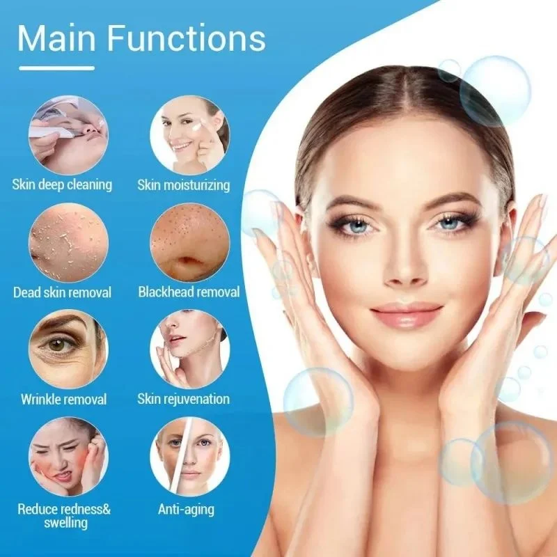 Hydro oxygen co2 bubble 15 in 1 Facial Machine