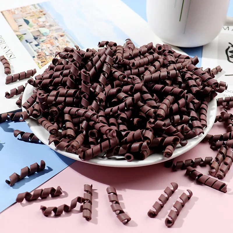 15 Stück Polym Clay Sprinkle Schokoladenrolle Simulation Macaron Handyhülle DIY handgemachte Haarnadel Zubehör Ton Dekor weicher Ton – Detail 14